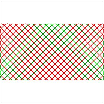 (image for) Debs Applique Rectangle Crosshatch-L03708*